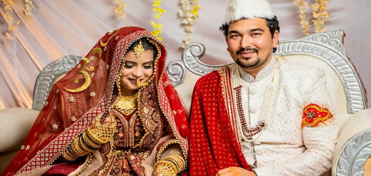 A Muslim couple on the day of their wedding (Representational Image)