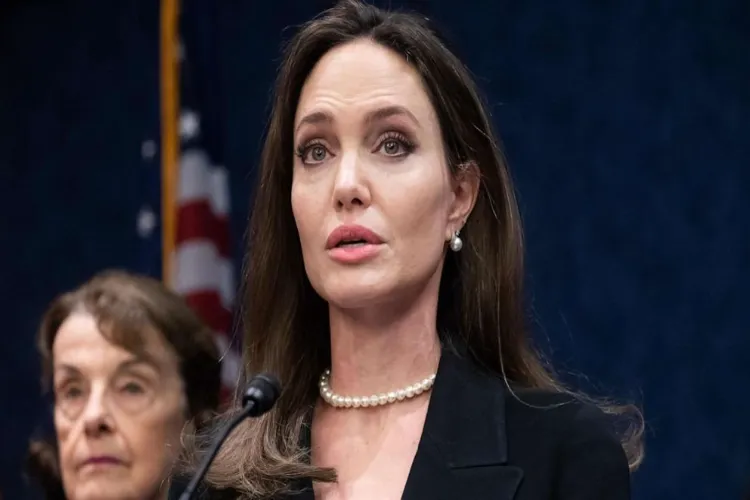 American actor and Human Rights activist Angelina Jolie