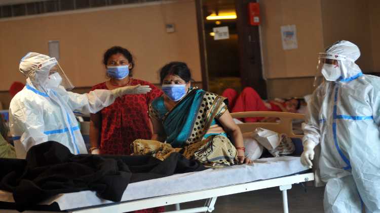 Corona ward in a Delhi hospital (Ravi Batra)