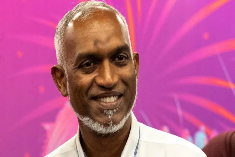 Maldivian President-elect Mohamed Muizzu