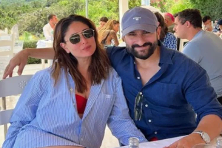 Bollyood diva Kareena Kapoor Khan and her husband Saif Ali Khan