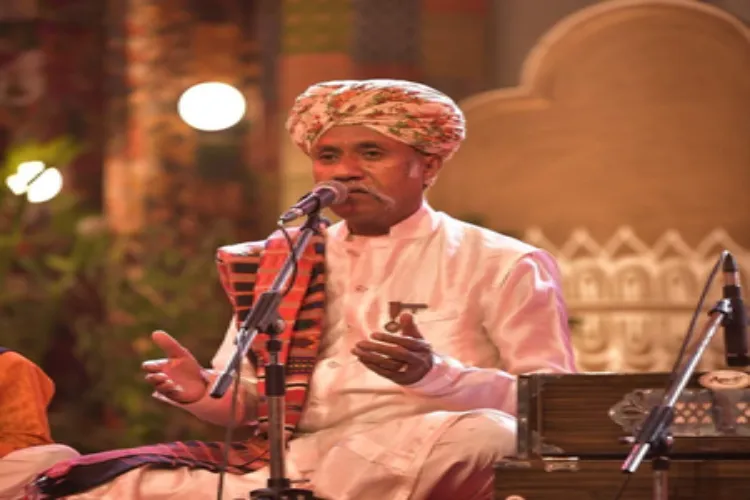 Padma Shri recipient Anwar Khan, a Manganiar musician