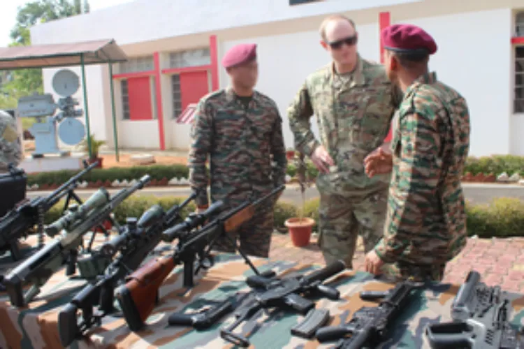 The Indian Army and the US Army joined the special excercise in Meghalaya