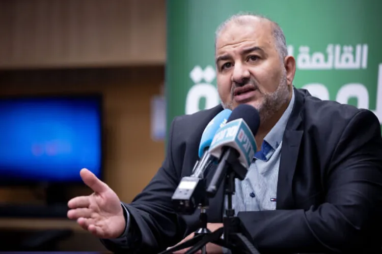  Arab Islamist Ra’am party leader M.K. Mansour Abbas