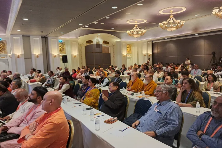 Participants at the World Hindu Conference, Bangkok, Thailand