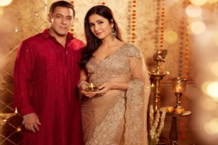 Actors Salman Khan and Katrina Kaif