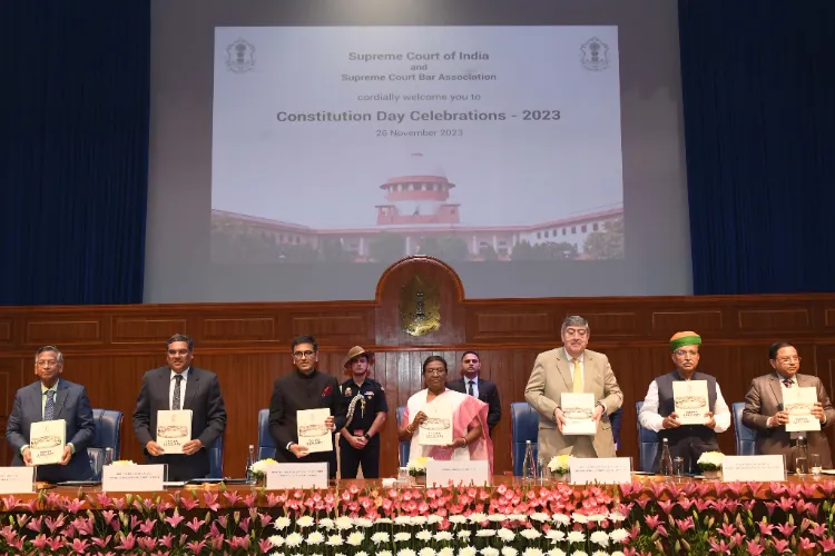  President Droupadi Murmu graced the Constitution Day Celebrations organised by the Supreme Court of India