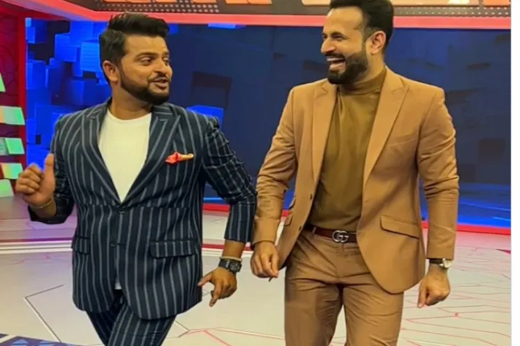 Suresh Raina and Irfan Pathan (from Pathan's post on X)