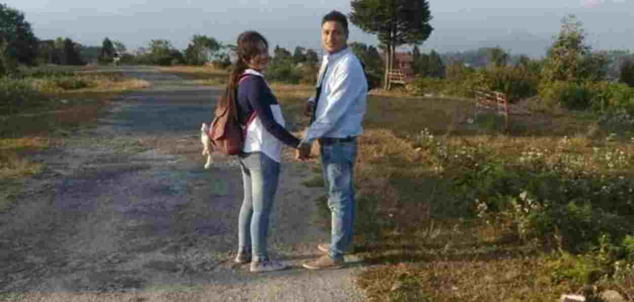 The Hindu-Muslim couple (Diya and Asif)