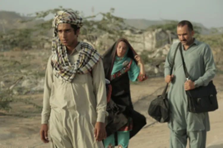 A scene from the award winning Persian film 'Endless Borders'