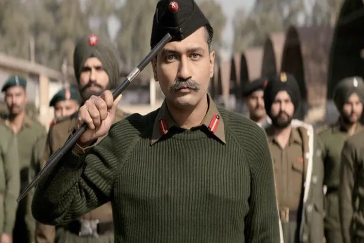 Actor Vicky Kaushal as Field Marshal Sam Manekshaw in the film 'Sam Bahadur'