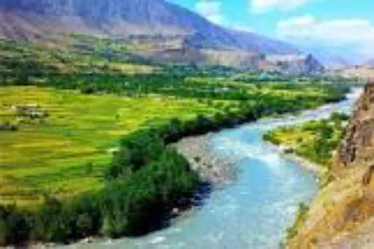 A panoramic view of Chitral (POK)