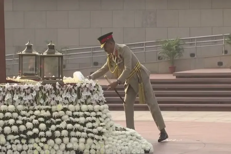 Commander of the Sri Lankan Army Lieutenant General Vikum Liyanage 