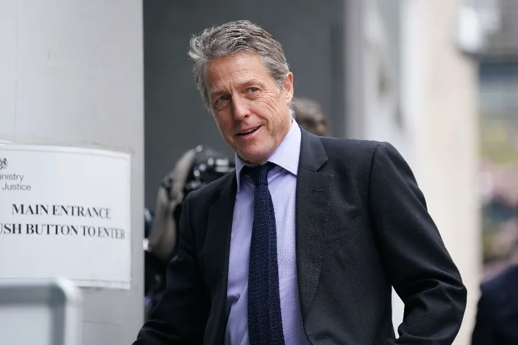 Hollywood star Hugh Grant 