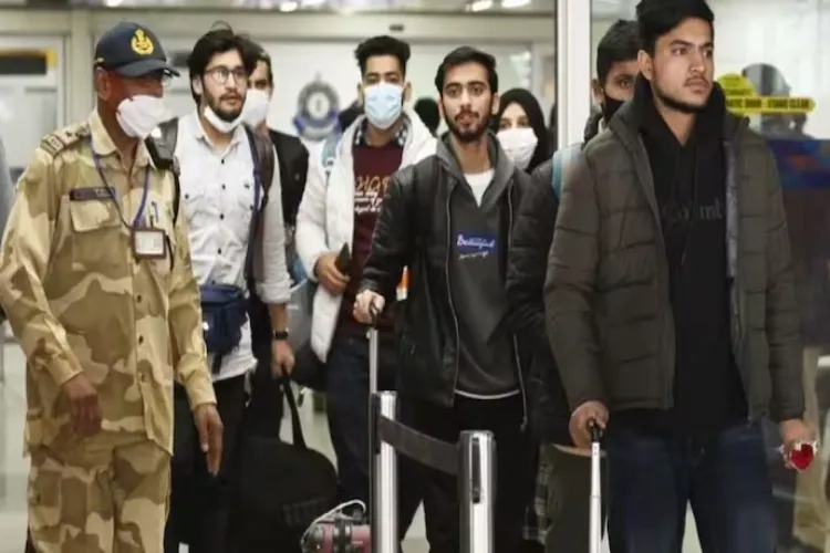 File picture of Indian medical students uprooted from Ukraine