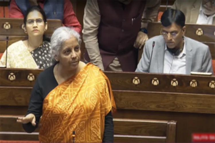 Union Finance Minister Nirmala Sitharaman