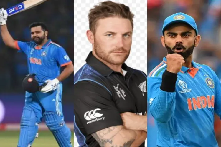 Current England Test coach Brendon McCullum lauded Rohit Sharma and Virat Kohli