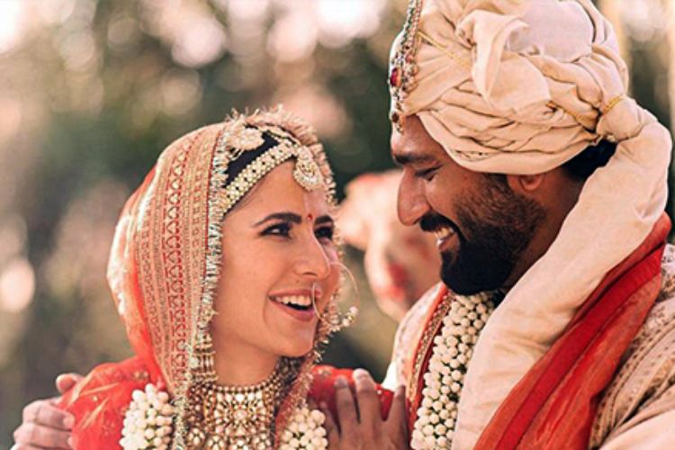 Bollywood star Vicky Kaushal with wife, actress Katrina Kaif
