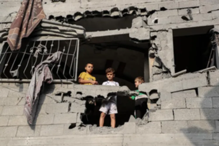 Displaced families are now in need of secured shelters