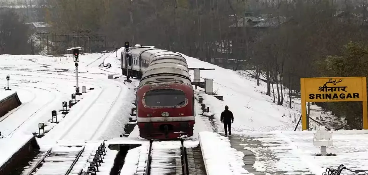 Train services in Kashmir Valley (Courtesy: Indian Railways)