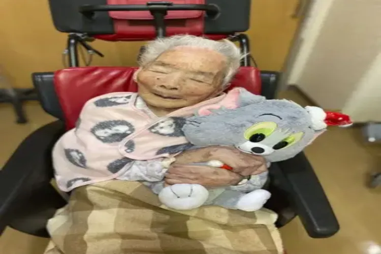 Fusa Tatsumi on her 115th birthday