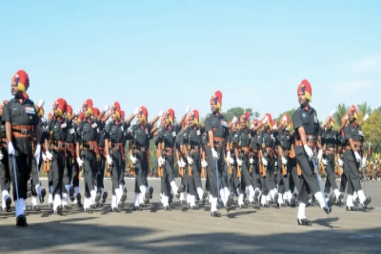 A file image of Army Day parade