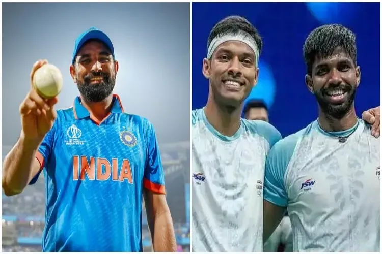 Satwik and Chirag to receive Dhyan Chand Khel Ratna and Md Shami to get Arjuna Awards
