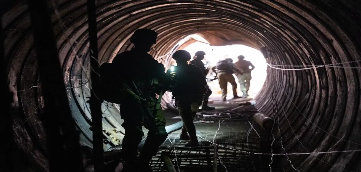 Israeli Defense Forces attacking Hamas in the tunnels inside Gaza (Courtesy: Times of Israel)