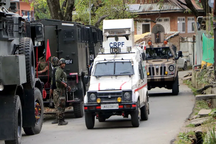 Representational image of scenario in an encounter zone in J&K