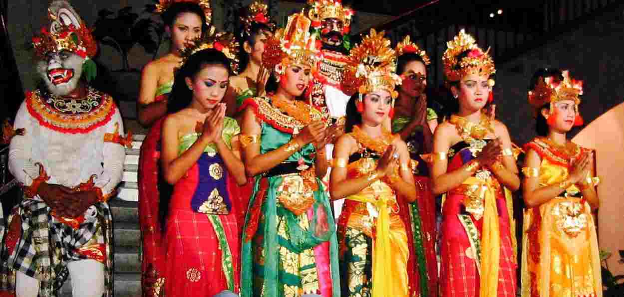 A scene from Ramayana staged somewhere in Indonesia (Images Courtesy: Religions of World)