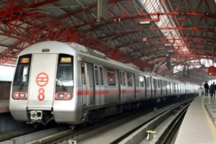 A Metro train