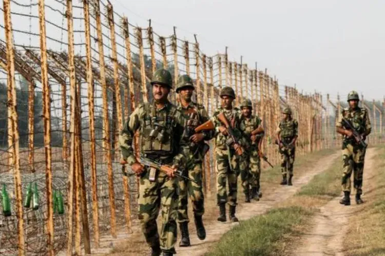 Night curfew has been imposed at the international  borders in J&K