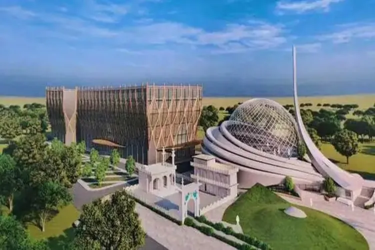 Design of the proposed mosque