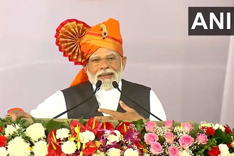 Prime Minister Narendra Modi while delivering the inaugural address 