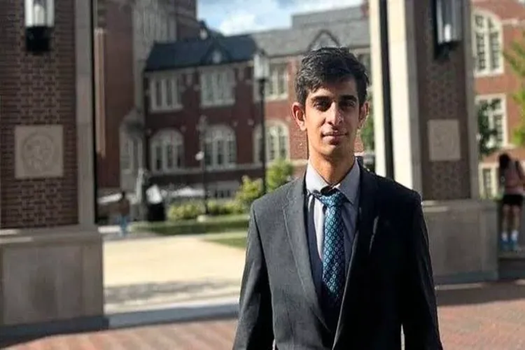Neel Acharya, an Indian student who was found dead in Purdue University campus