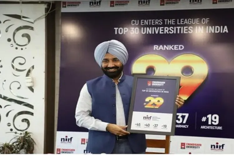Chandigarh University founder-chancellor Satnam Singh Sandhu 