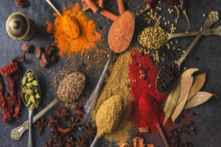 A selection of Indian herbs and spices