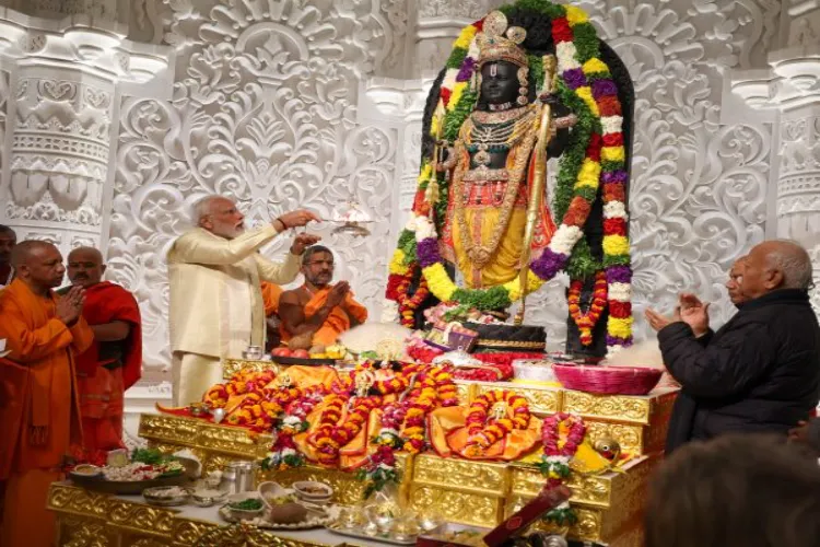 'Pran Pratishtha' Ceremony of Shri Ram Lalla in Ayodhya