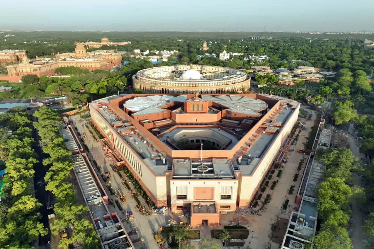 The new Parliament building