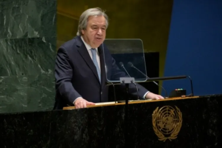 UN Secretary-General Antonio Guterres 