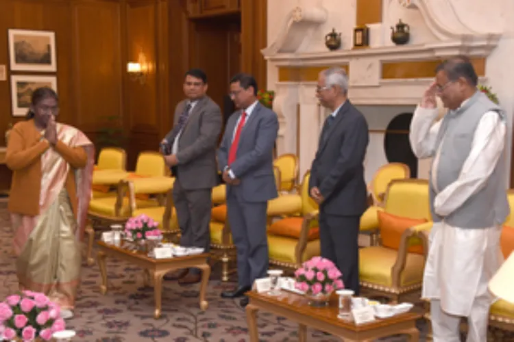 President Droupadi Murmu  met Bangladesh Foreign Minister Hasan Mahmud