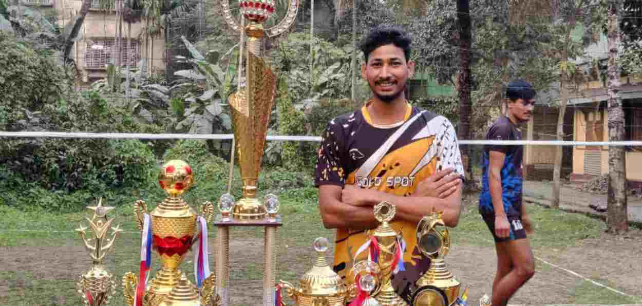 Abdul Baten, Volleyball player from Assam