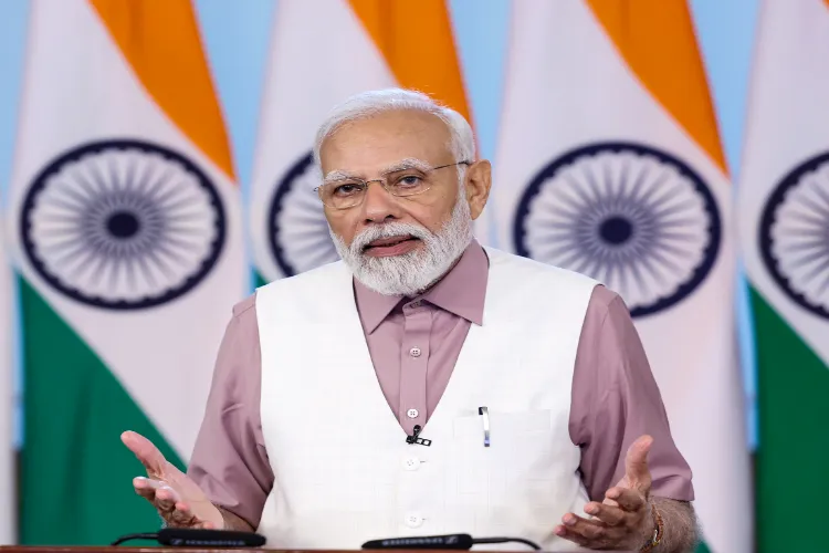 PM Narendra Modi addressing Rozgar mela via video conferencingasi to Delhi ministers (PIB)