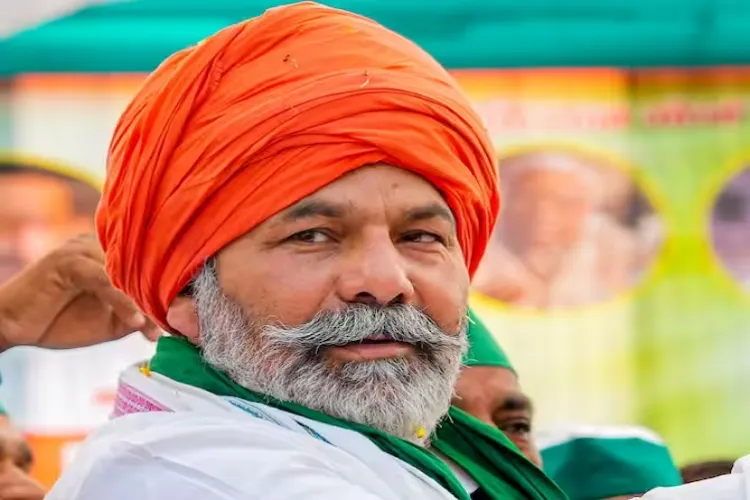 Farmer leader Rakesh Tikait