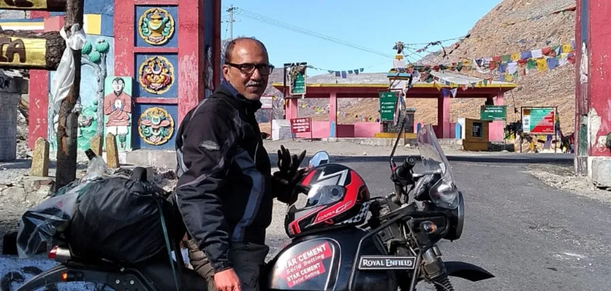 Sabir Hussain during an expedition