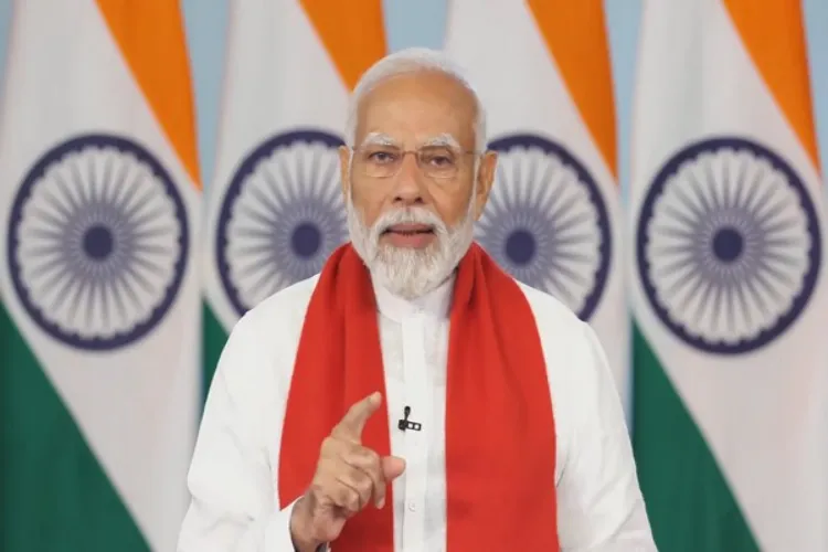 Prime Minister Narendra Modi's  virtual address following launch of development projects in Varanasi