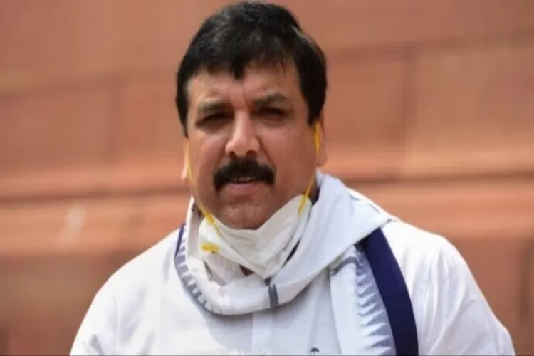 AAP Rajya Sabha MP Sanjay Singh