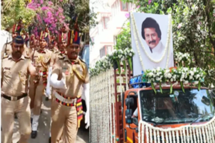 Pankaj Udhas gets a State funeral
