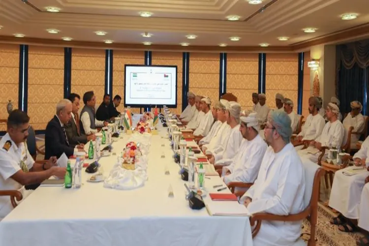 The Ninth Strategic Dialogue of India and Oman  took place in Muscat