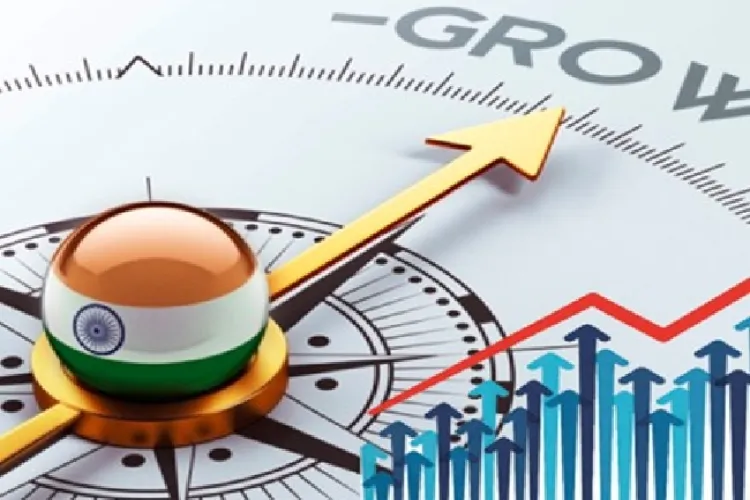 Representational image of growth of Indian economy